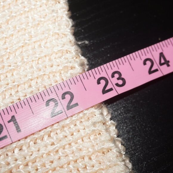 Vintage 80s Knit Pastel Angora Lambswool Sweater - Picture 6 of 6